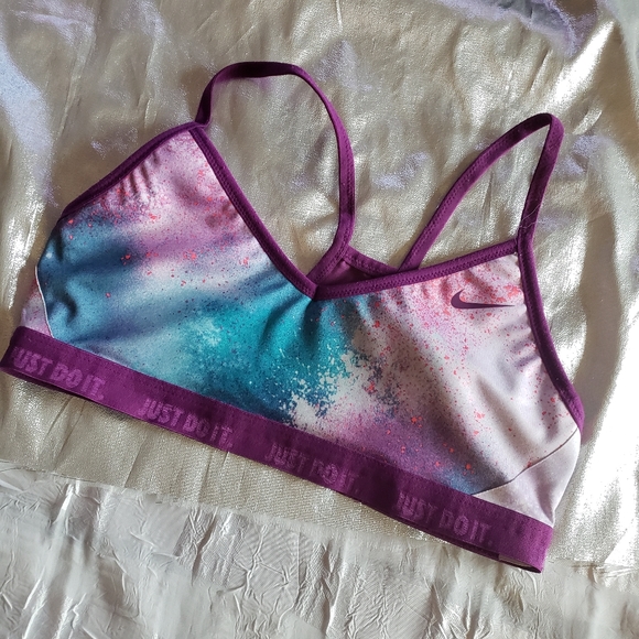 Nike Other - NIKE RACERBACK MESH SPORTS BRA MEDIUM c